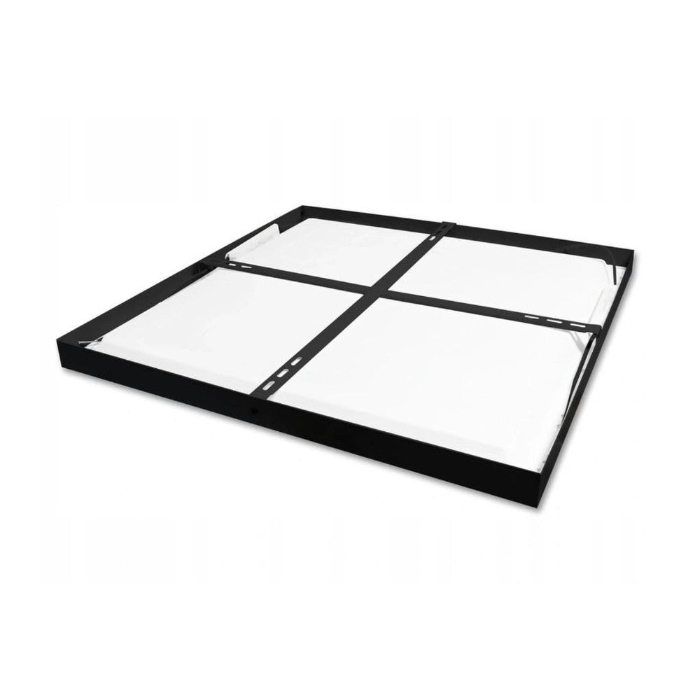 60x60 LED panel - Sort ramme, 40W, 3200lm, RA80, 230V