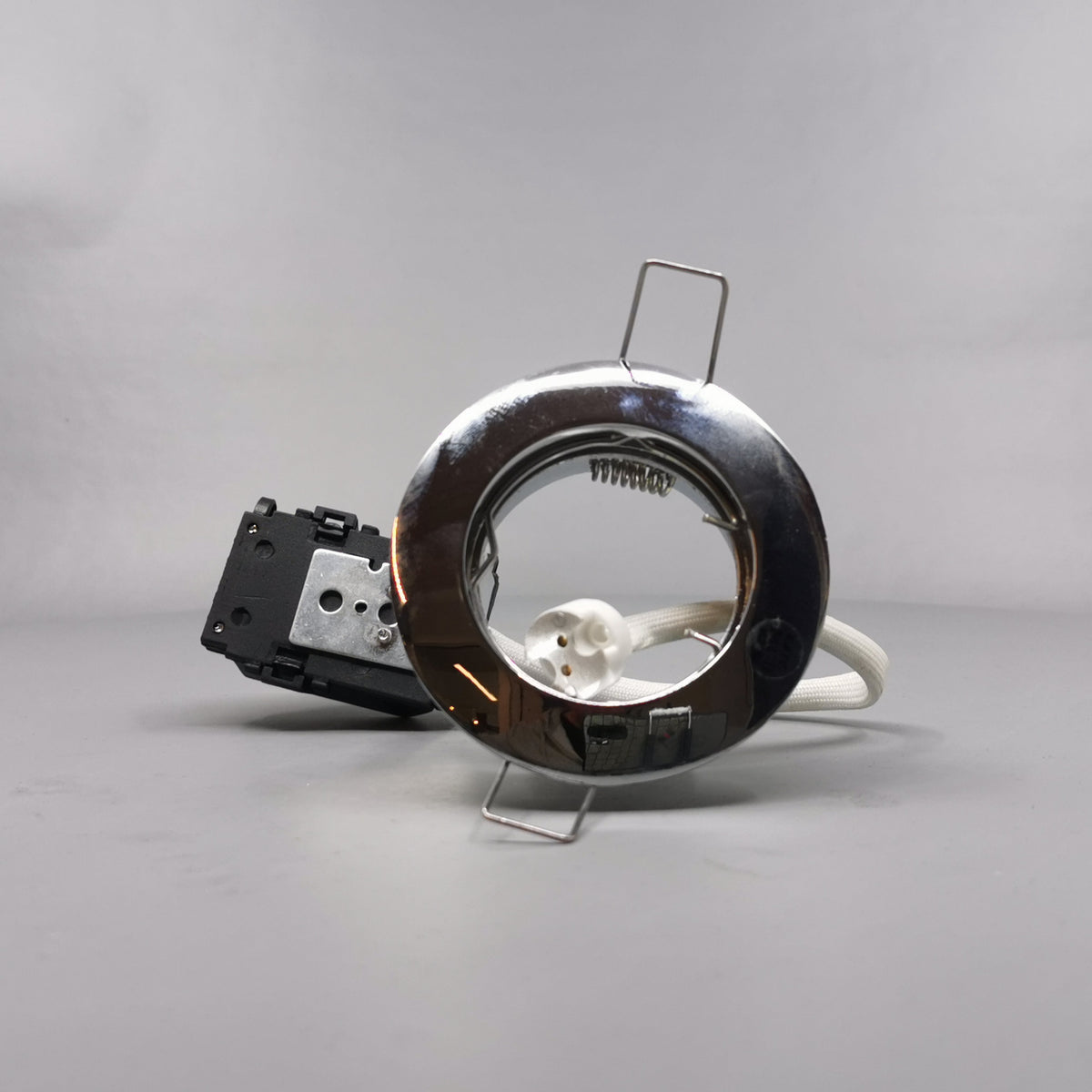 Downlight 12V GU5,3 Max 35W Krom