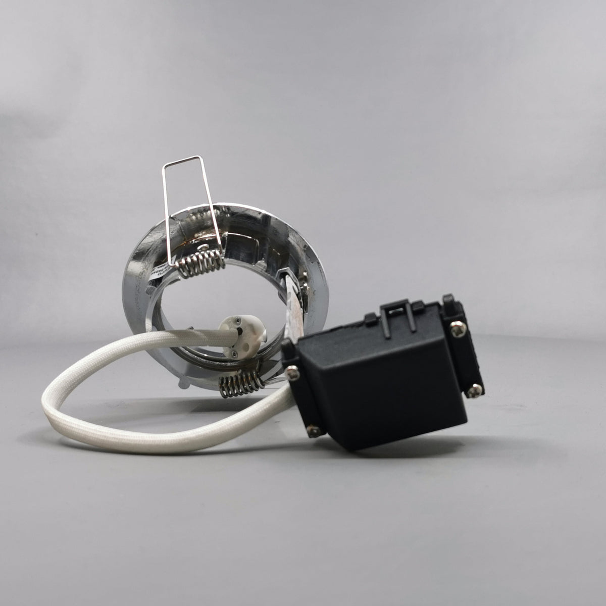 Downlight 12V GU5,3 Max 35W Krom (360° frame 13)
