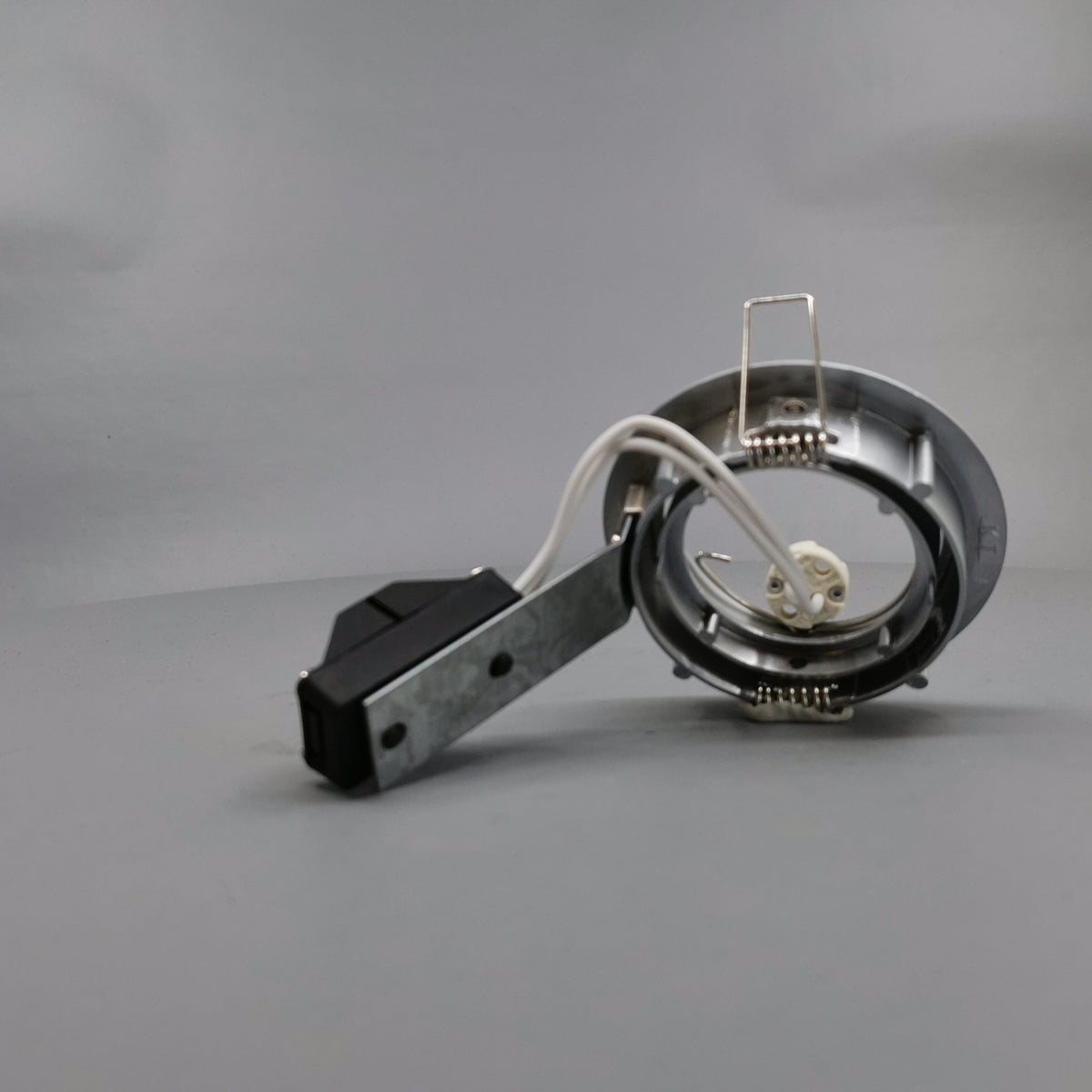 Downlight 12V GU5,3 Max 35W satin kipbar (360° frame 14)