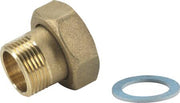 Danfoss gevindnippel til AB-QM ventiler 1.1/4" omløber x 1" nippel