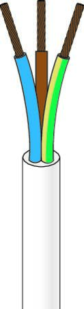 LEDNING 4G1,5 PKAJ SORT RG50