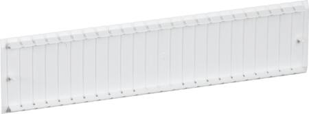 Dæksel for afblænding for 6 m36 enheder hvid