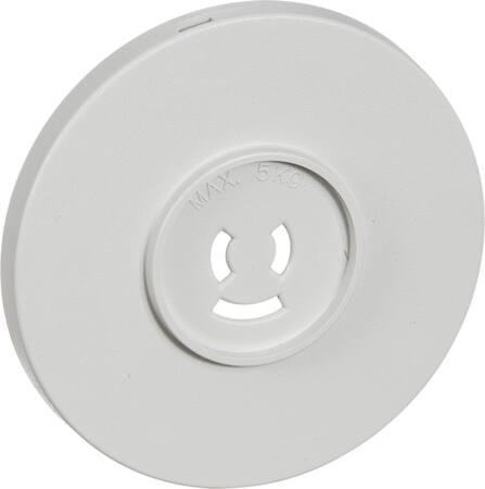 AFDÆKNING Ø80 F/LAMPESTIKK.LGRÅ