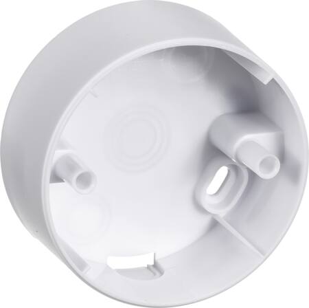 LK underlag for Ø80 lampeudtag hvid