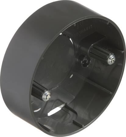 Underlag for Ø83mm. Lampeudtag Koksgrå (Ny model)