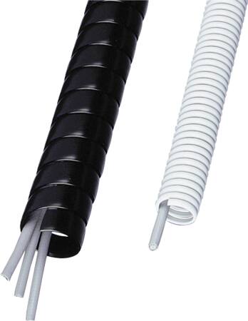 Spiralslange Ø15mm indv. sort SPS 15