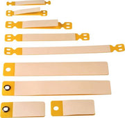 Mærkebjælke Gul - 65x13 mm. - (1 stk. gul opmærk.)