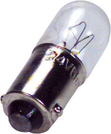 GLØDELAMPE BA9S 0,18A 6V