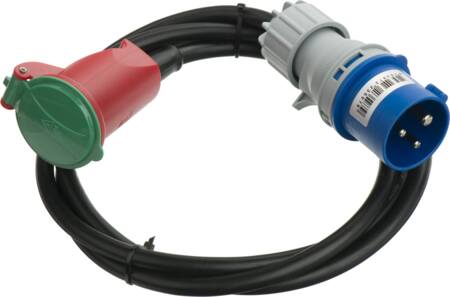 OVERGANGSKABEL 230V CEE-DK 3 POL
