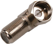 F-konnektor adapter F-han til F-hun vinkel