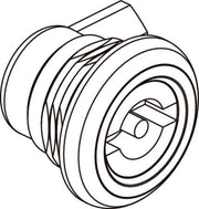 DOBBELTFLIGET LÅS, 3MM