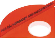 MARKERINGSBÅND FIBER ORANGE 40 X 0,15 MM