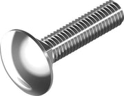 BRÆDDEBOLT M6X30MM A4 U/MØTRIK DIN 603