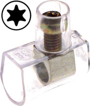 SAMLEMUFFE 10Q KLAR ENK. TORX10