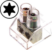 SAMLEMUFFE 10Q KLAR DOBB TORX10 (100STK)