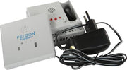 FUGTALARM M/RELÆ INKL. 230V STIKADAPTER