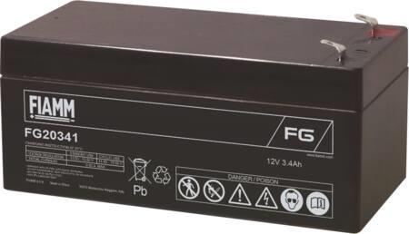 FIAMM blybatteri 12V/3,4AH
