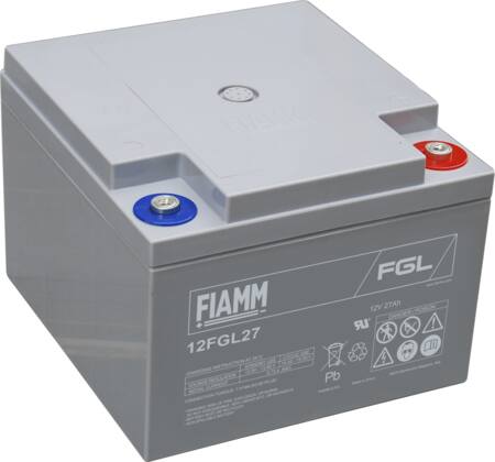 FIAMM 10 ÅRS BLYBATTERI 12V/27AH.