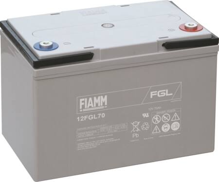 FIAMM 10 ÅRS BLYBATTERI 12V/70AH.
