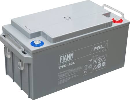 FIAMM 10 ÅRS BLYBATTERI 12V/70AH.
