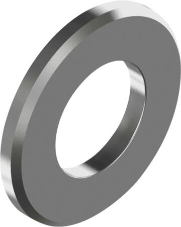 SKIVE M10 A2 I:10,5MM U:20,0MM DIN 125 A