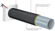 CONLIT FIRE MAT ALU 50MM 3,8X1,0 M RULLE