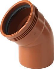 Ostendorf 160 mm 45 gr. PVC-kloakbøjning