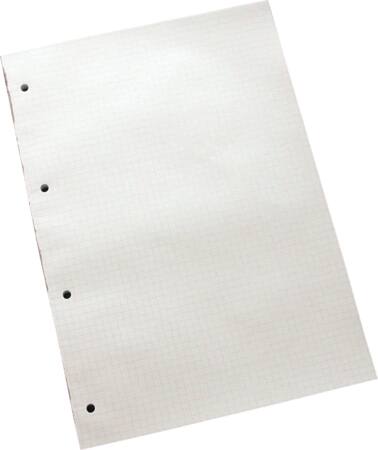 STANDARDBLOK A4 KVADRERET 5 STK