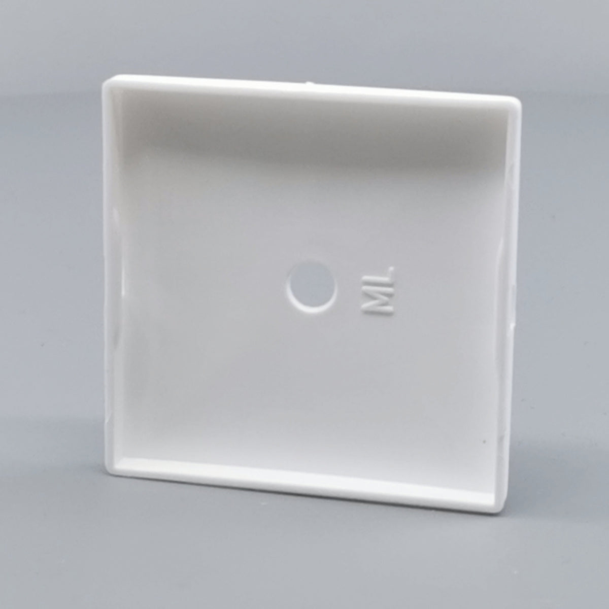 Dæksel for lampeudtag 60x60mm. hvid (360° frame 14)