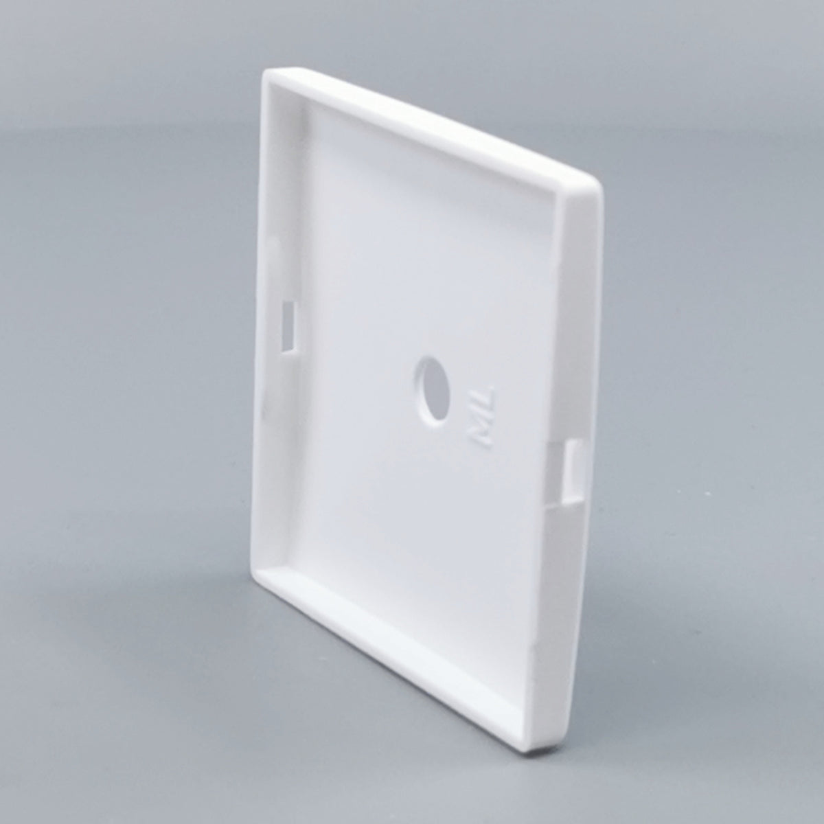 Dæksel for lampeudtag 60x60mm. hvid (360° frame 17)