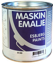 MASKINEMALJE RENHVID RAL 9010 0,75L