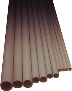 PLASTRØR 25MM (1") GUL/HVID 4 METER