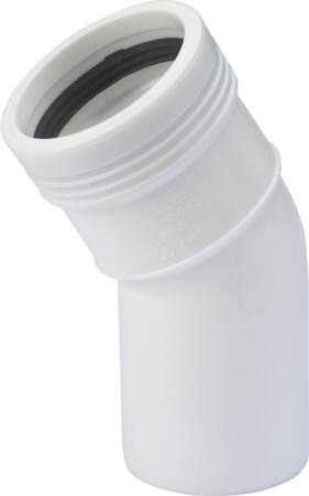 WAVIN PP BØJN 30GR 40MM M/MF HVID
