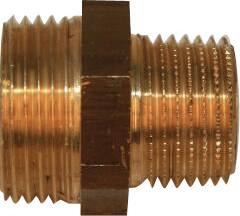 ¾ X ½" OVERG.NIPPEL T ¾ RG X ½"OMLØB GEV