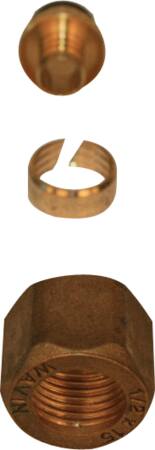 1/2" x 15 mm Pex koblingssæt Wavin