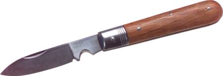 KABELKNIV MED TRÆSKAFT