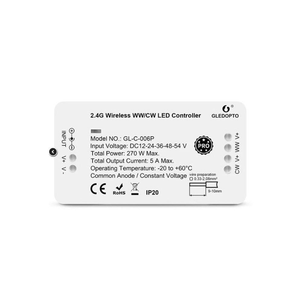 Troldtekt LED Zigbee Skinnesæt 3x60 cm - CCT, Planforsænket, Akustilight inkl. ledninger og driver