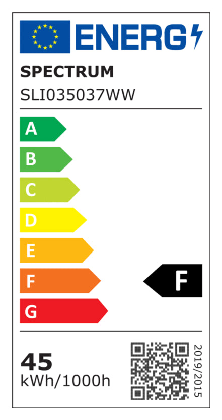 Spectrum 60x60 LED-panel - 45W, hvid kant - 5 års garanti