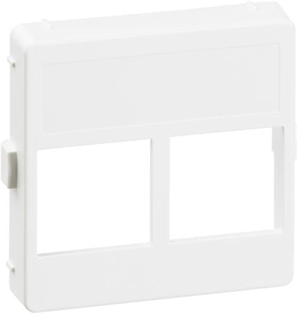 UDTAG FUGA 1M 2XRJ45 ACTASSI HVID