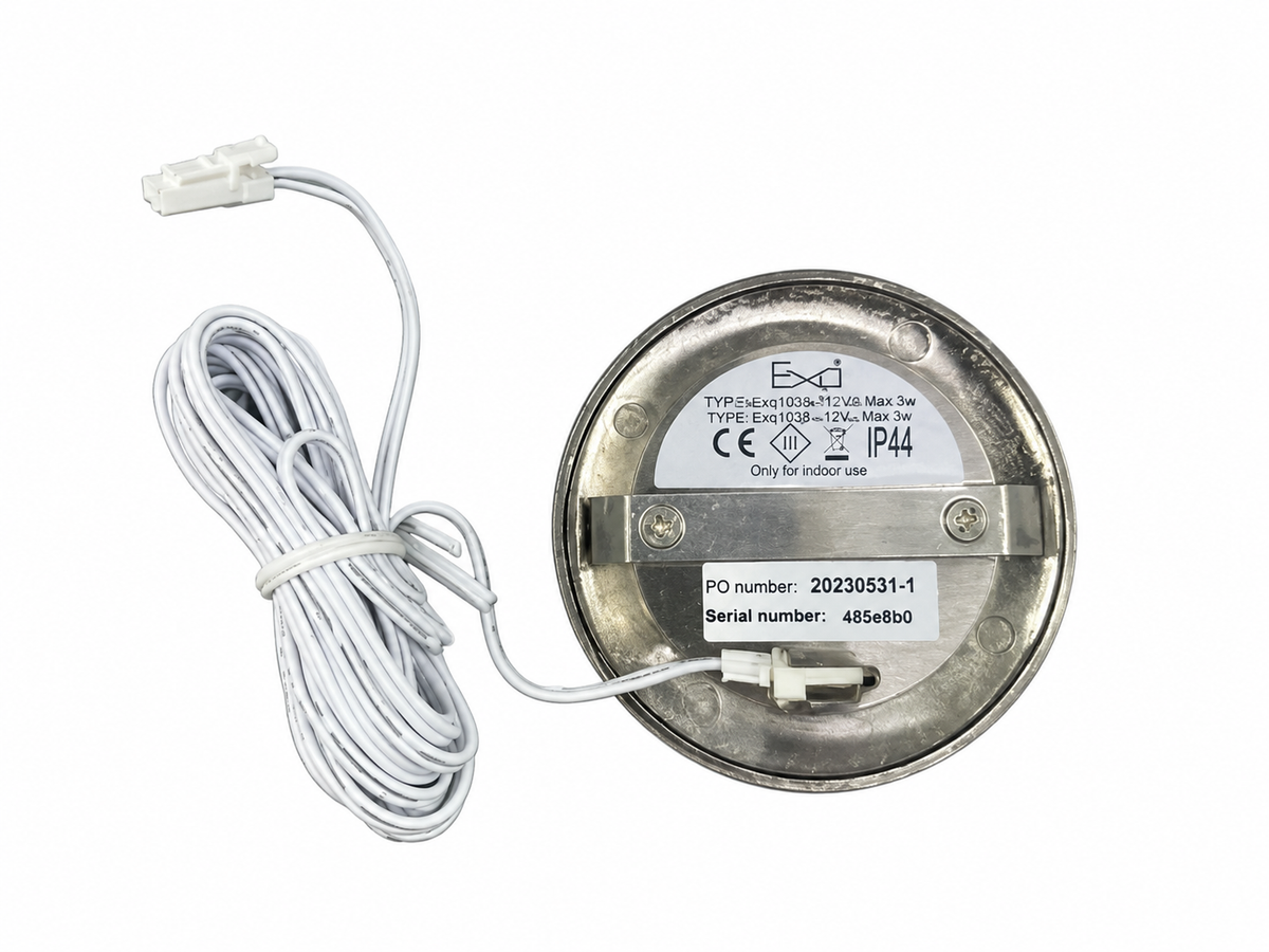 Daxtor Easy 2-Place 2 LED møbelspot 2700K - Satin nikkel