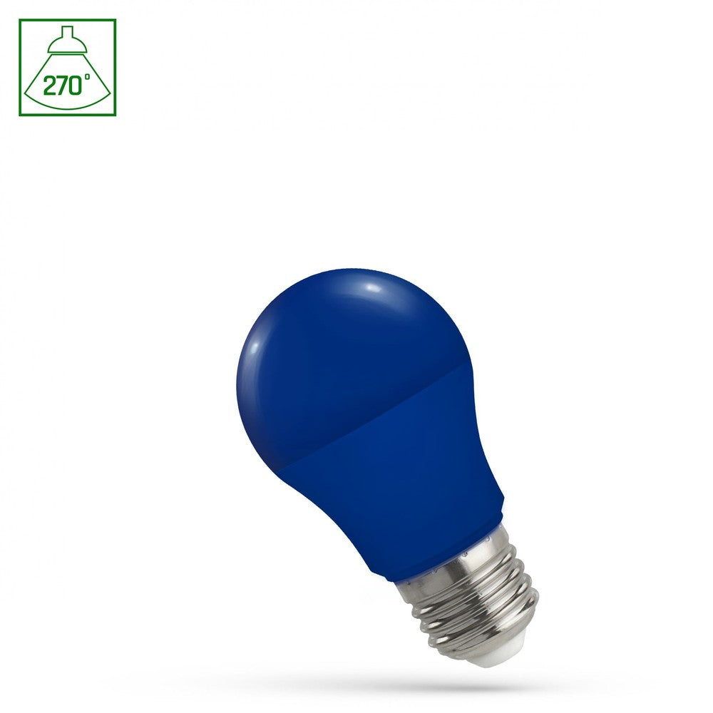 LED-pære A50, 4.9W, E27, 230V, blåt spektrum
