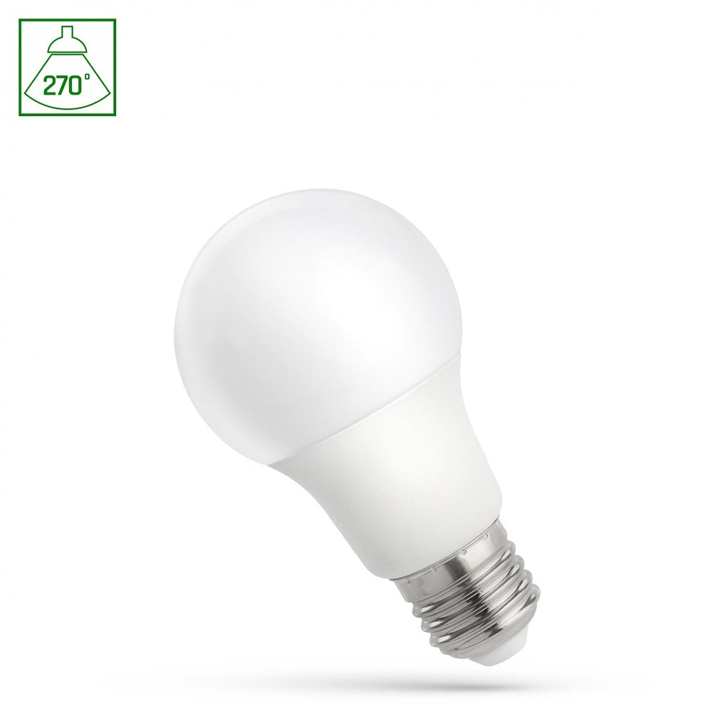 LED-pære A60 E27 230V 7W varm hvid Spectrum - 600lm, RA80