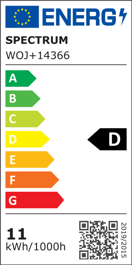 LED A67 E27 230V 11W mat Spectrum - Klart lys, 1450lm