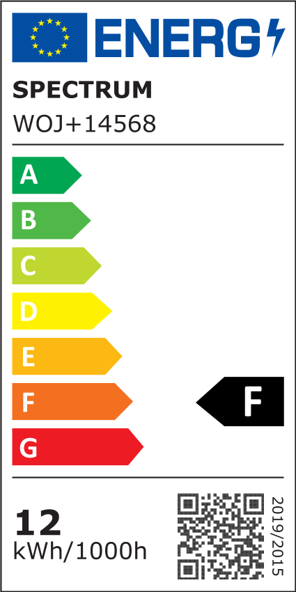 Spectrum 12W LED spot med GU10 fatning - 230V, AR111, 1050lm, RA80