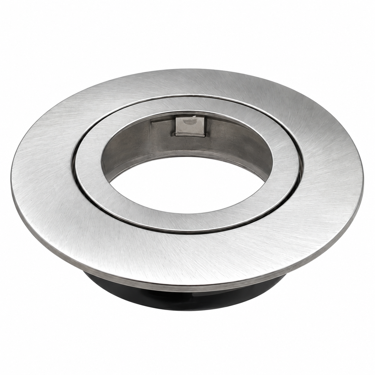 Daxtor EXO front til GU10 indbygningsspot – satin nikkel