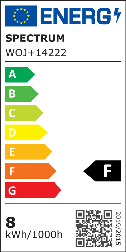 LED pære C38 E14 230V 8W Spectrum - 730lm - RA80