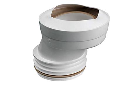 Klosettilslutning excentrisk 4 cm