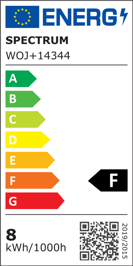 8W LED pære - R63 E27 230V, 710lm, RA80