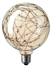 Pære LED 1W Clara Globe Ø125 Mm